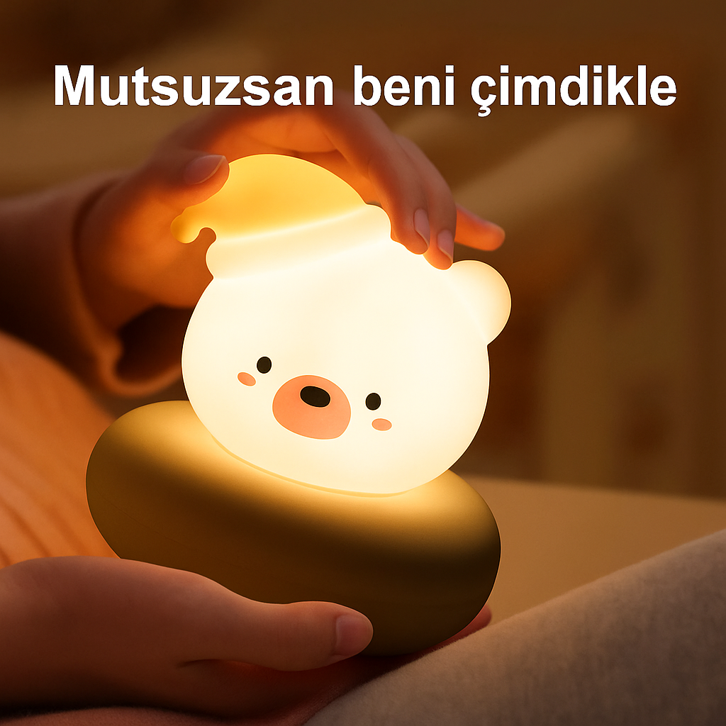 MomiLights™ Gece Lambası – Tatlı Işık, Sıcacık Atmosfer 🌙✨