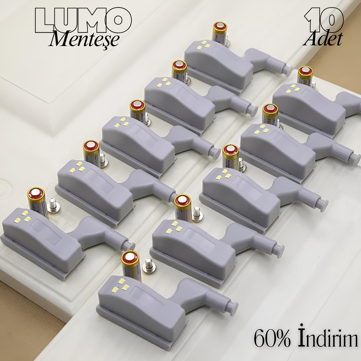LumoMenteşe Dolabın Karanlığına Son (10 Adet)