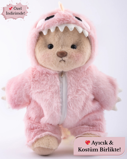 MomiBear Ayıcık & Kostüm Seti – Tek Pakette!