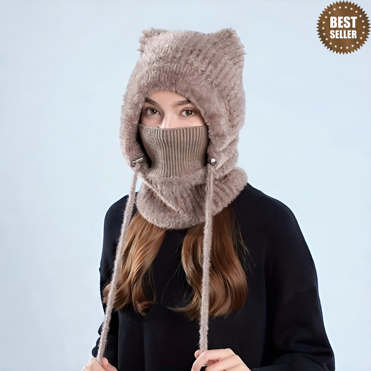 ArcticLuxe Lüks Termal Örgü Kapüşon