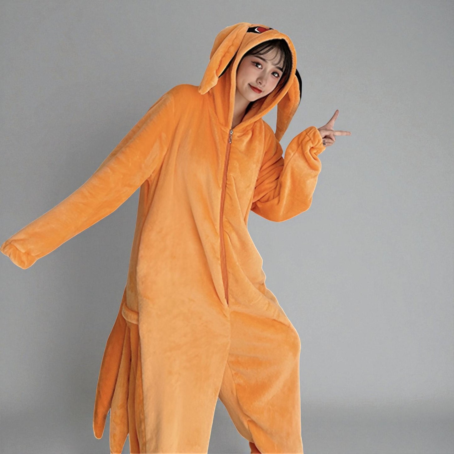 CozyFox™ Kışlık Peluş Tulum