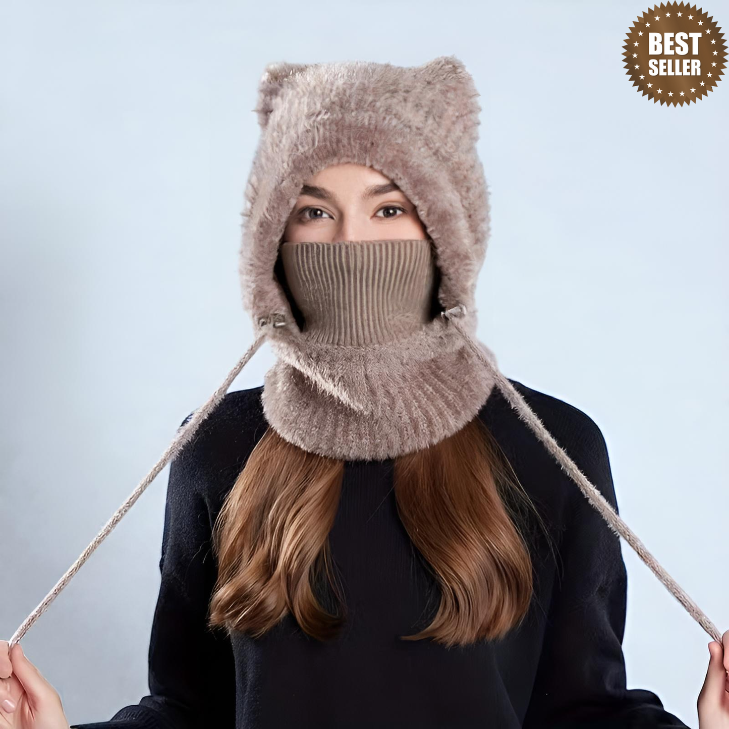 ArcticLuxe Lüks Termal Örgü Kapüşon