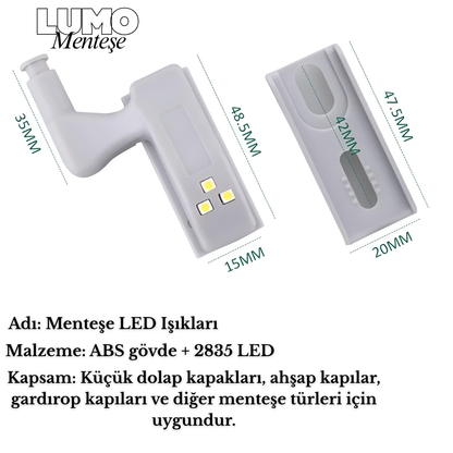 LumoMenteşe Dolabın Karanlığına Son (10 Adet)