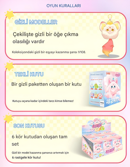 Pofuduk Ruhlar™ Kör Kutu Anahtarlık – Sürpriz Koleksiyon (Seri 1)